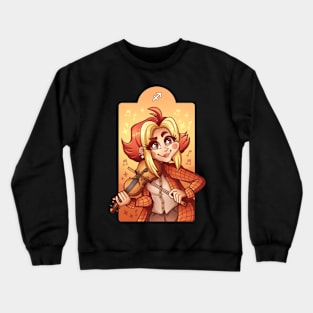 Sagittarius - Zodiac Girls Crewneck Sweatshirt